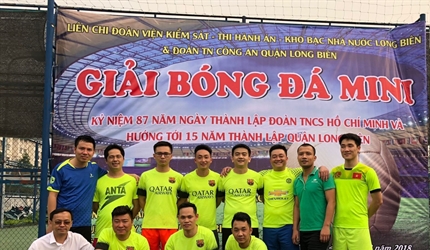 Giải bóng đá thanh niên chào mừng kỷ niệm 87 năm ngày thành lập Đoàn...